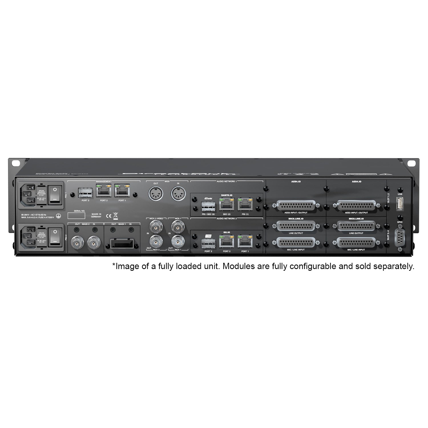 DirectOut PRODIGY.MP - Modular Audio Processor (Chassis Frame)