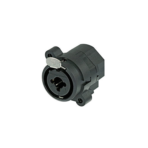 Neutrik NCJ9FI-S - 3-Pin Female XLR and 1/4" Combo Receptacle (Solder Cups)