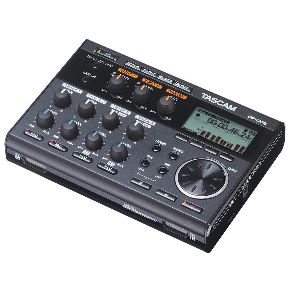 Tascam DP-006 Compact 6 Track Digital Portastudio