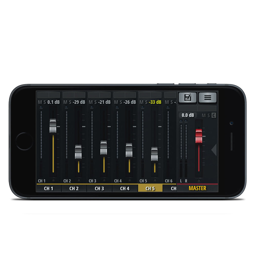 Soundcraft Ui 12 12-Input Remote Controlled Digital Mixer