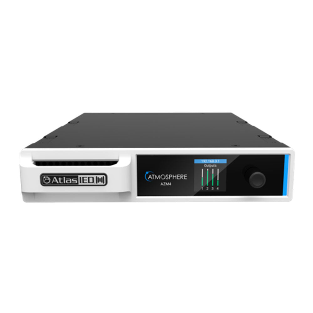 AtlasIED AZM4 - 4-Zone Audio Processor for Atmosphere System