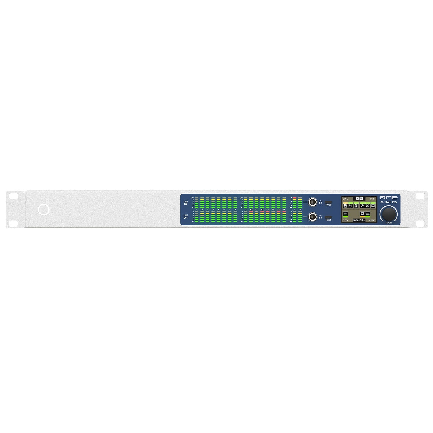 RME M-1620 Pro - 16-Channel A/D 20-Channel D/A Converter with ADAT / Milan / MADI