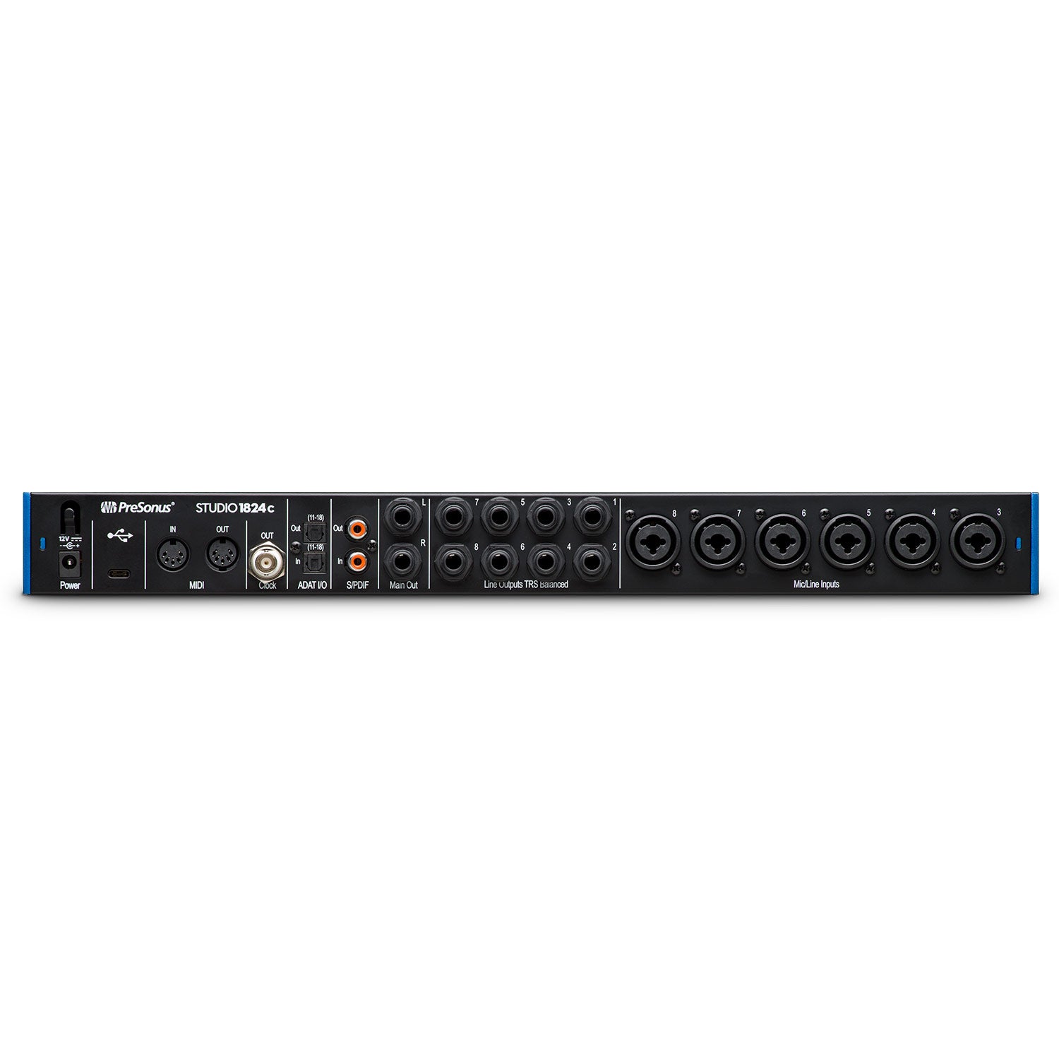 PreSonus Studio 1824c - 18x18, 192 kHz, USB-C Audio Interface