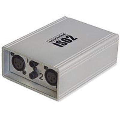 Whirlwind ISO-2 Dual Line Level Isolator and Balancer with Ground Lift Switches and Phase Switch