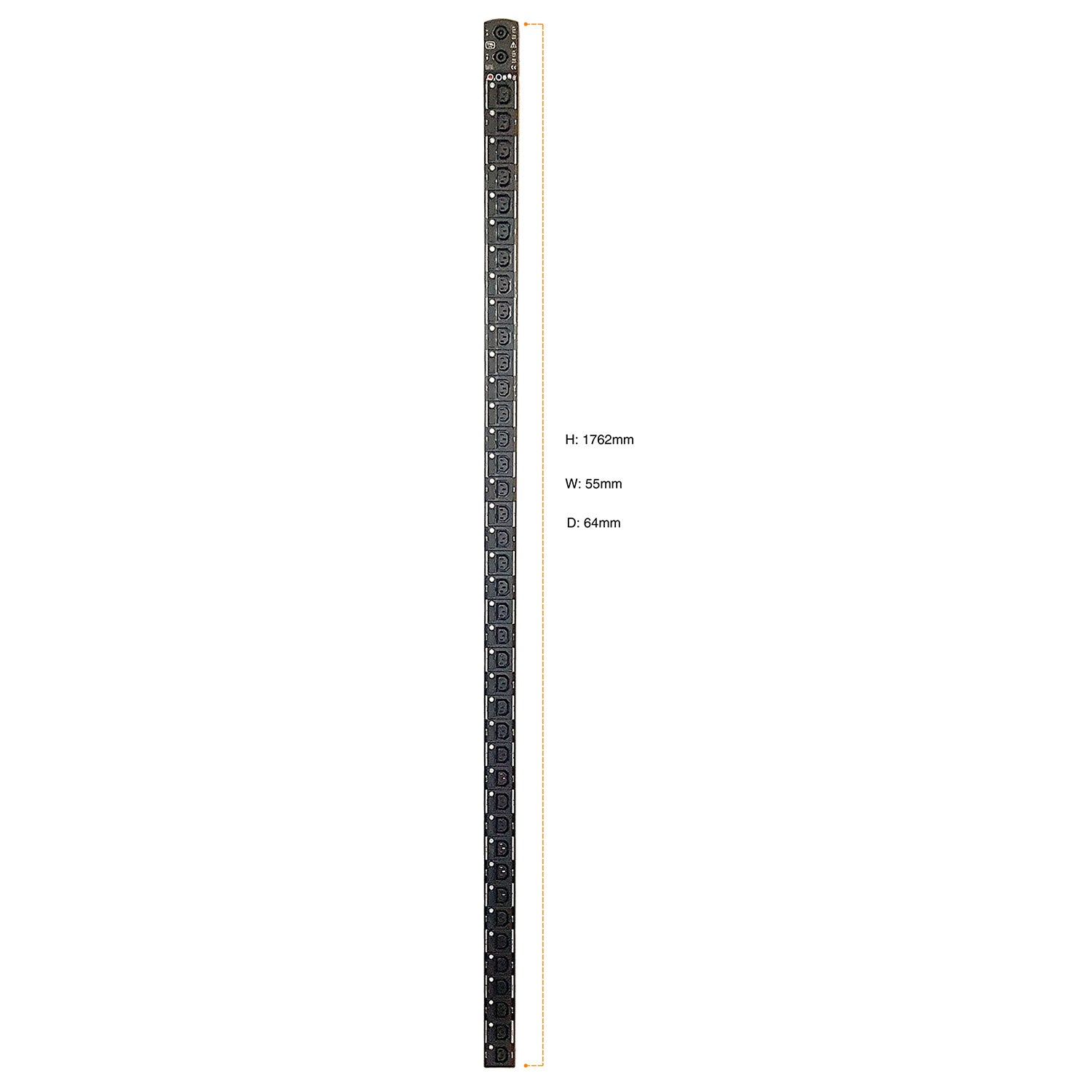 TSL VPB-20+20C13 - Vertical Power Distribution Unit (32 Amp)