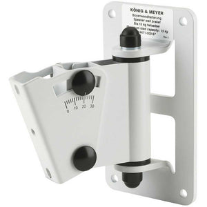 K + M 24471 Universal Speaker Wall Mount (White)