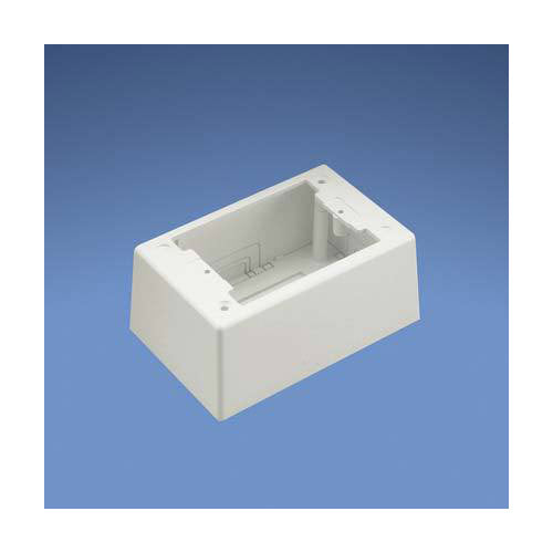 Panduit JBP1DIW Single Gang Power Rated Deep Outlet Box