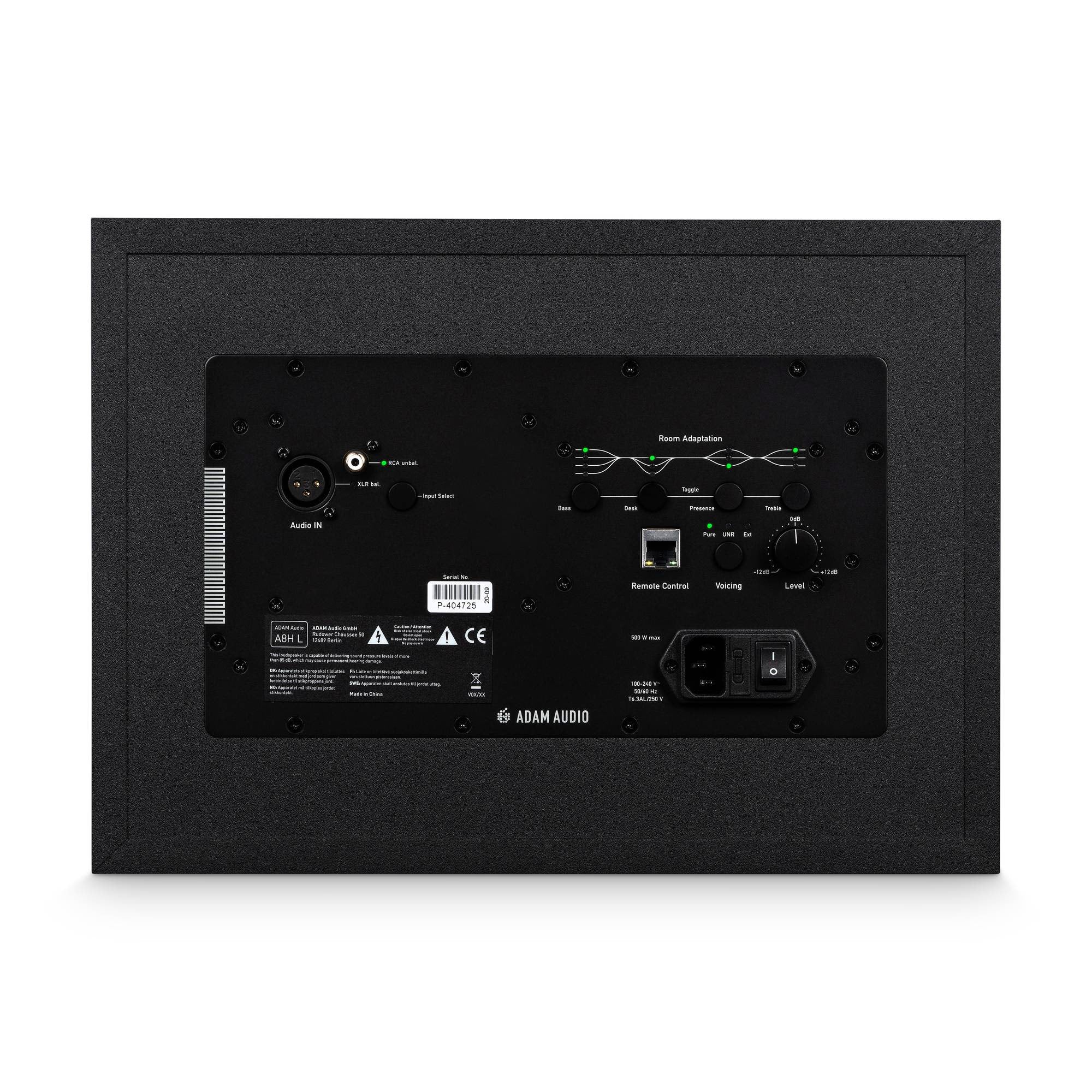 ADAM Audio A8H - Active 8-Inch Three-Way Studio Monitor (Left)