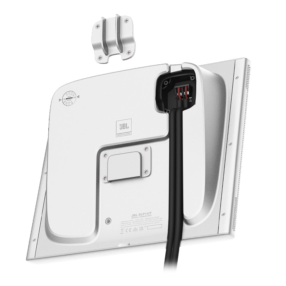 JBL SLP14/T - On-Wall Low-Profile Install Loudspeaker (White)