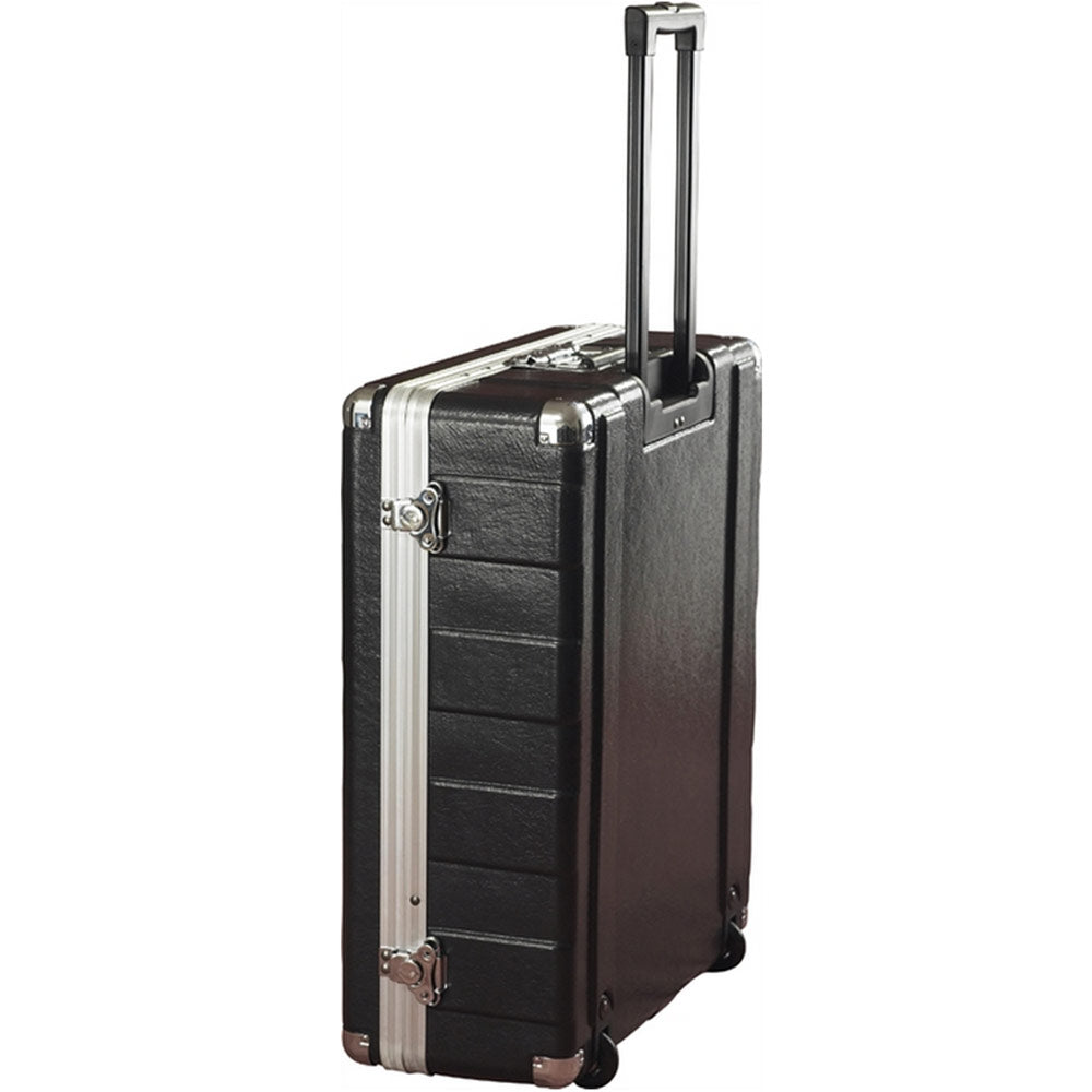 Gator MIX-12 PU ATA Rolling Polyethylene 12 Space Pop-up Mixer Case with Depth of 6.5"