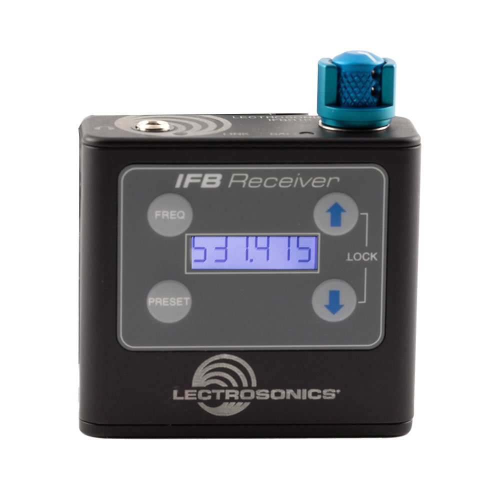 Lectrosonics IFBR1B - UHF Multi-Frequency Belt-Pack IFB Receiver (Block A1 / 470-538 MHz)