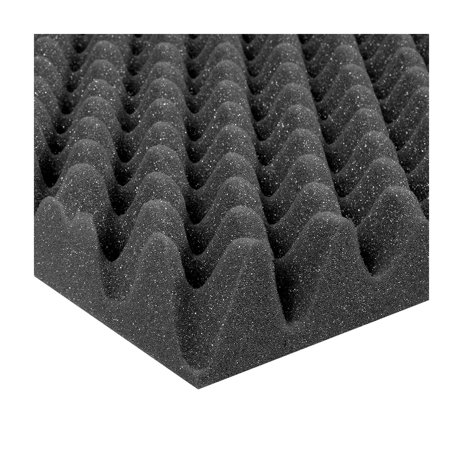 Auralex 2" Studiofoam SonoMatt - 4x8 Foot Absorption Panel (Charcoal / Box of 2)