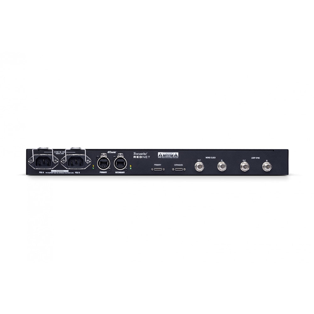 Focusrite RedNet HD32R 32x32 Pro Tools|HD to Dante Audio Network Interface