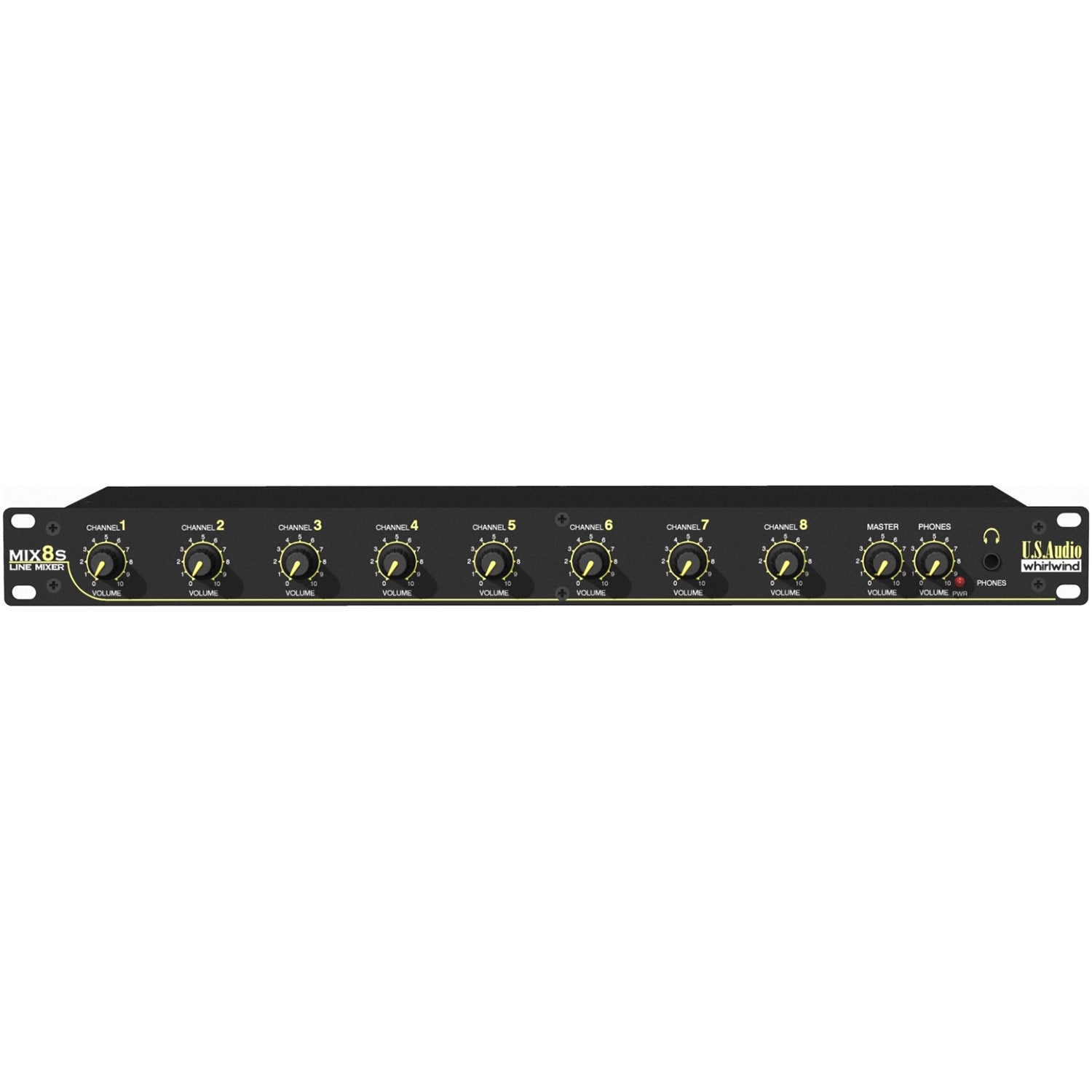 Whirlwind MIX-8S Stereo 8-Channel Line Mixer