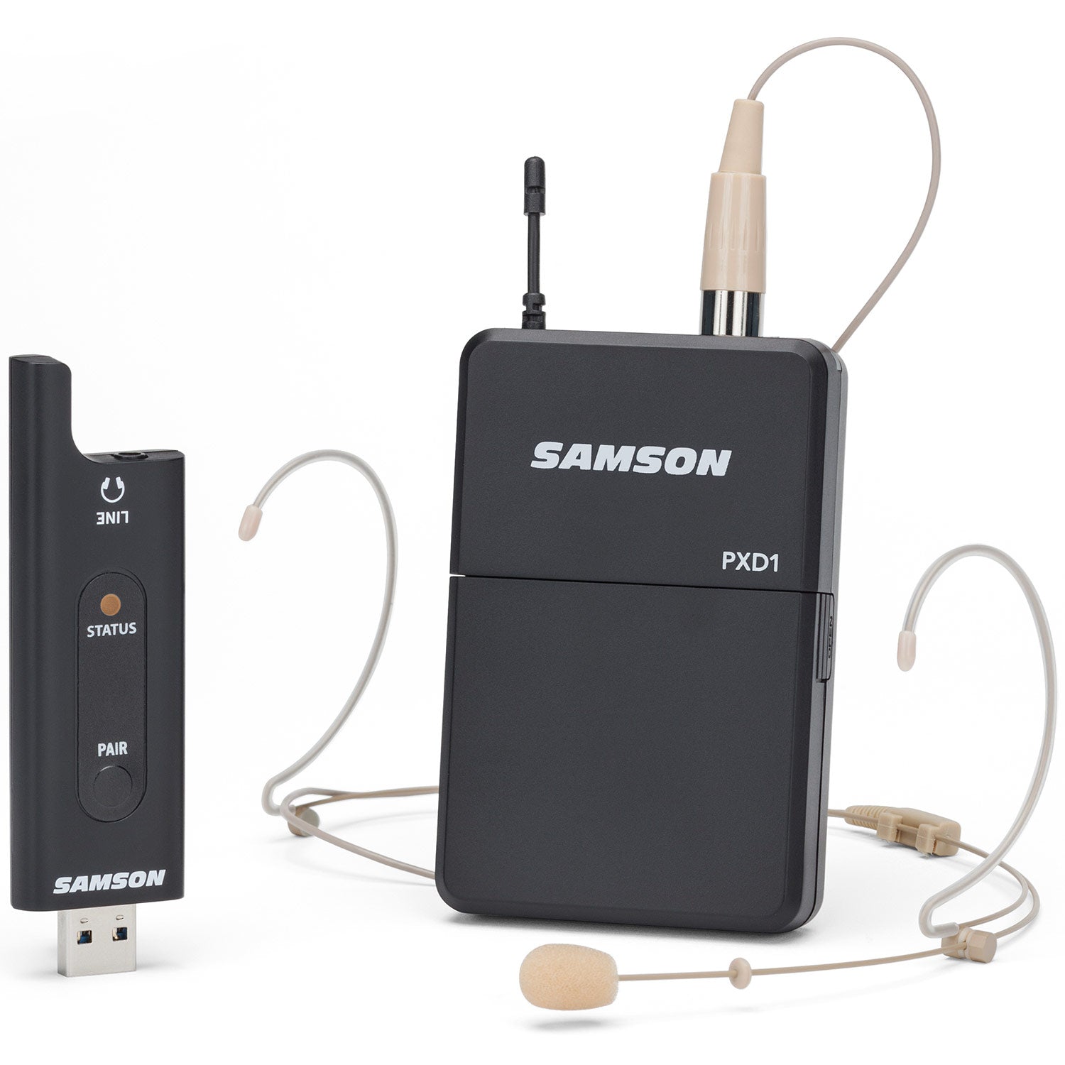 Samson Stage XPD2 Headset - USB Digital Wireless System