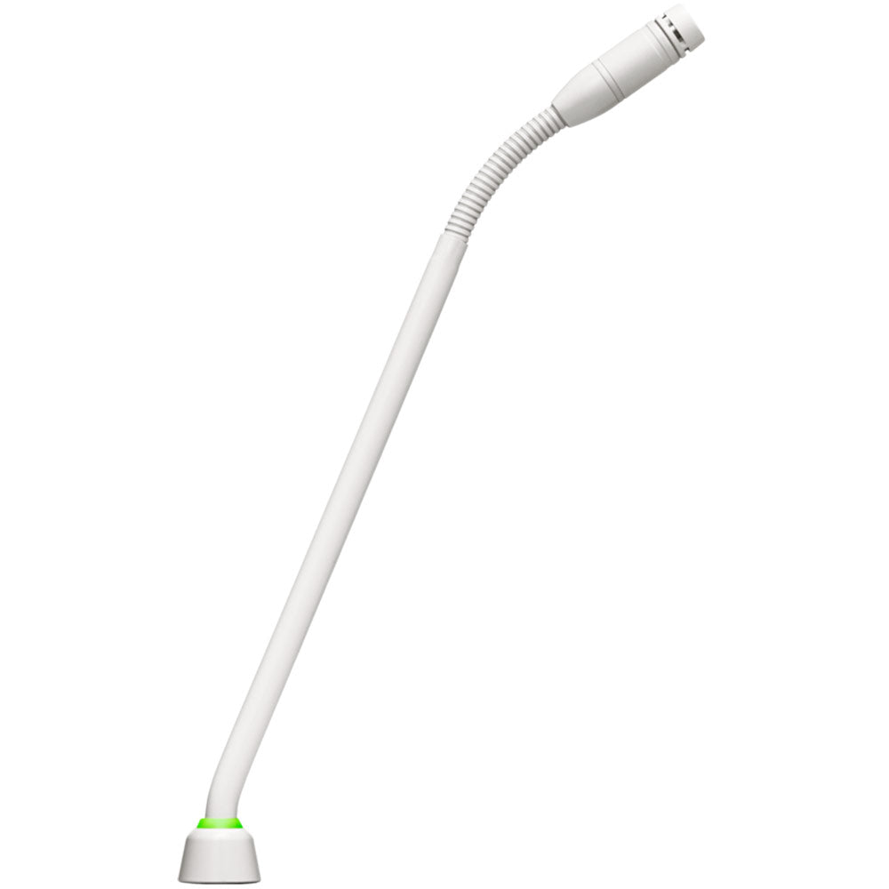 Shure MX410WLP/N 10" White Gooseneck Microphone