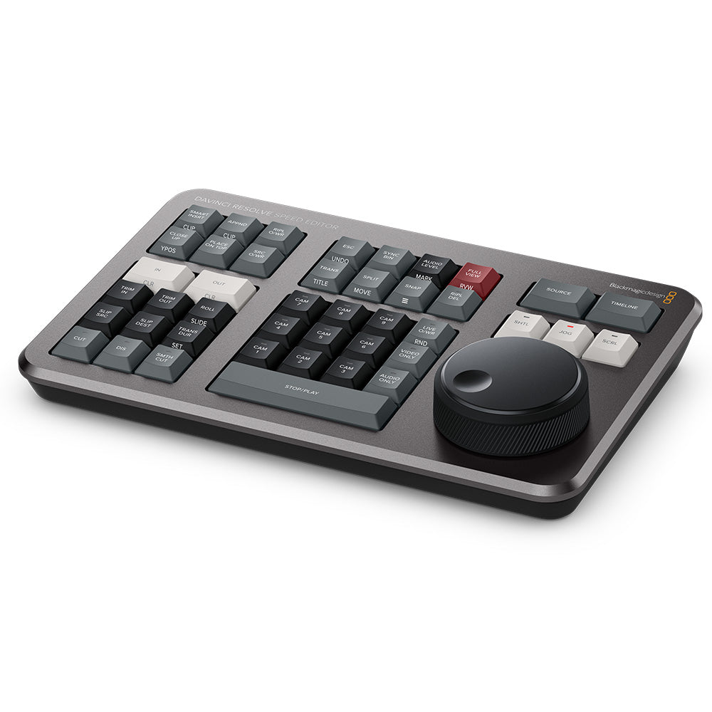 Blackmagic Design DaVinci Resolve Speed Editor - USB or Bluetooth Control Surface