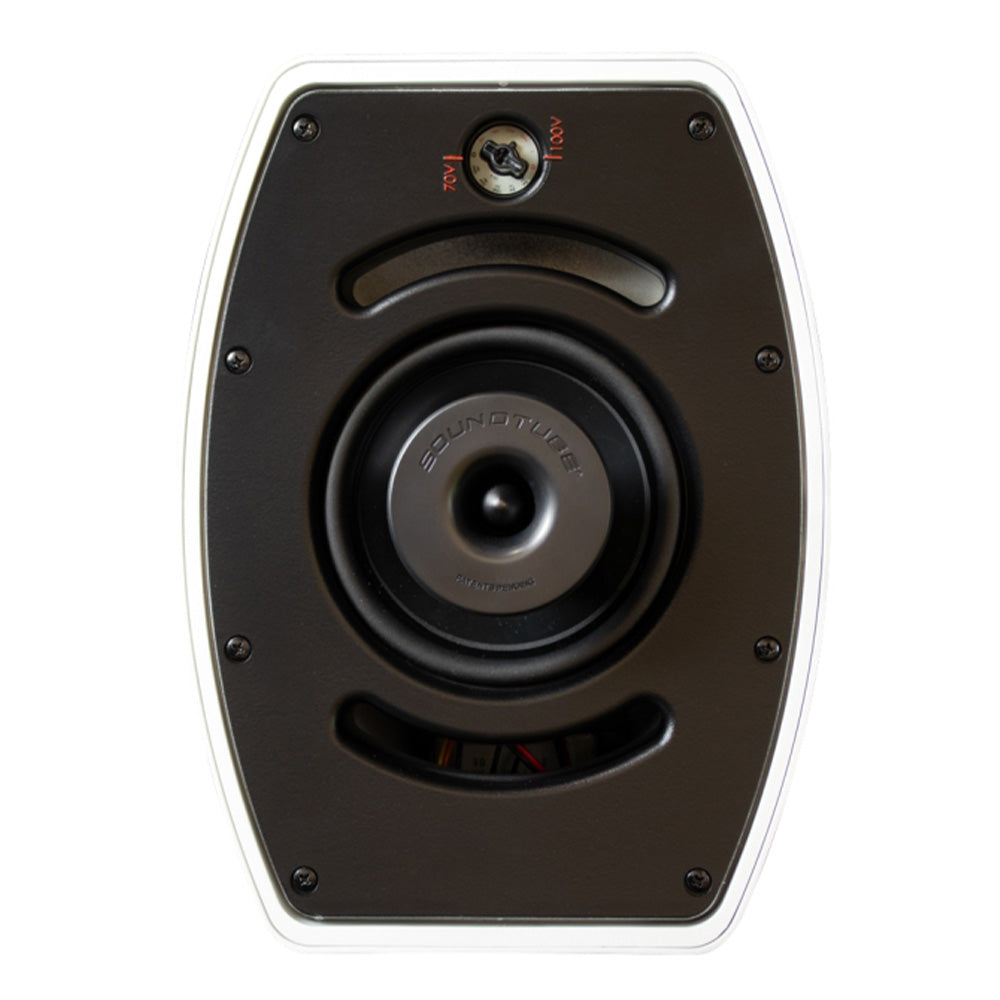 Soundtube SM500i-II-WX-WH - Two-Way 5.25-Inch Outdoor Surface Mount Speaker (White)