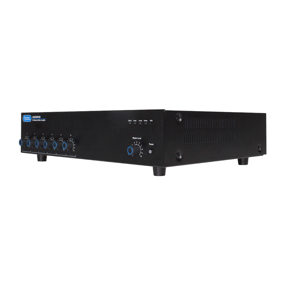 AtlasIED AA200PHD - 6-Input 200-Watt Multi-Load Mixer Amplifier