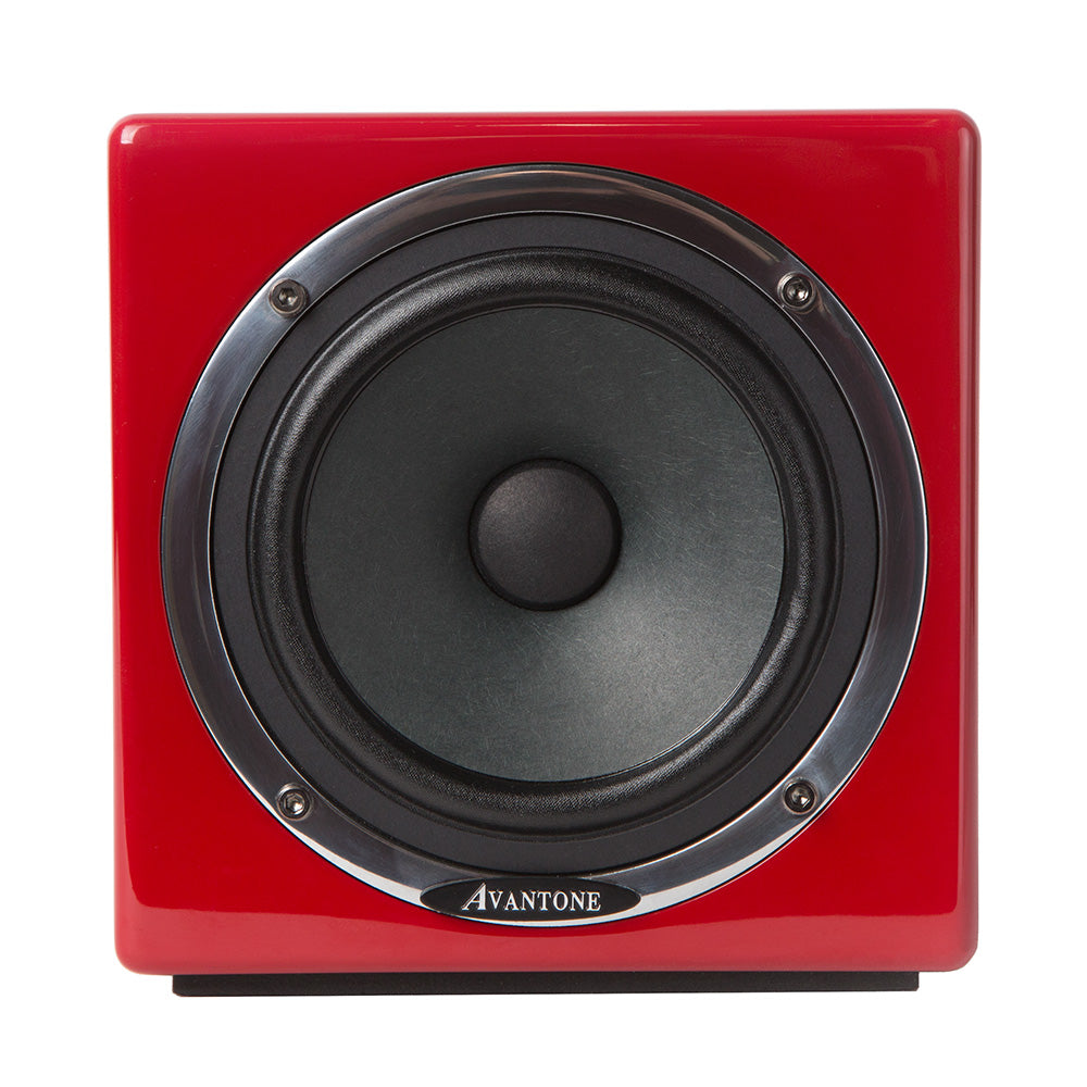 Avantone MixCube 10th Anniversary Full-Range Mini Reference Monitor (Red / Active) - Single