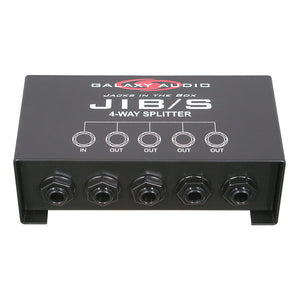 Galaxy Audio JIB/S Line Level 1-Input 4-Output Splitter