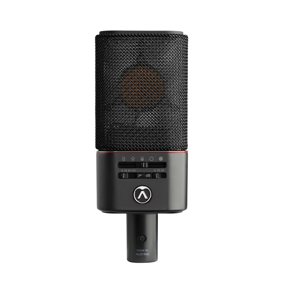 Austrian Audio OC818 Studio Set - Large-Diaphragm Condenser Microphone with Multiple Polar Patterns (Black)