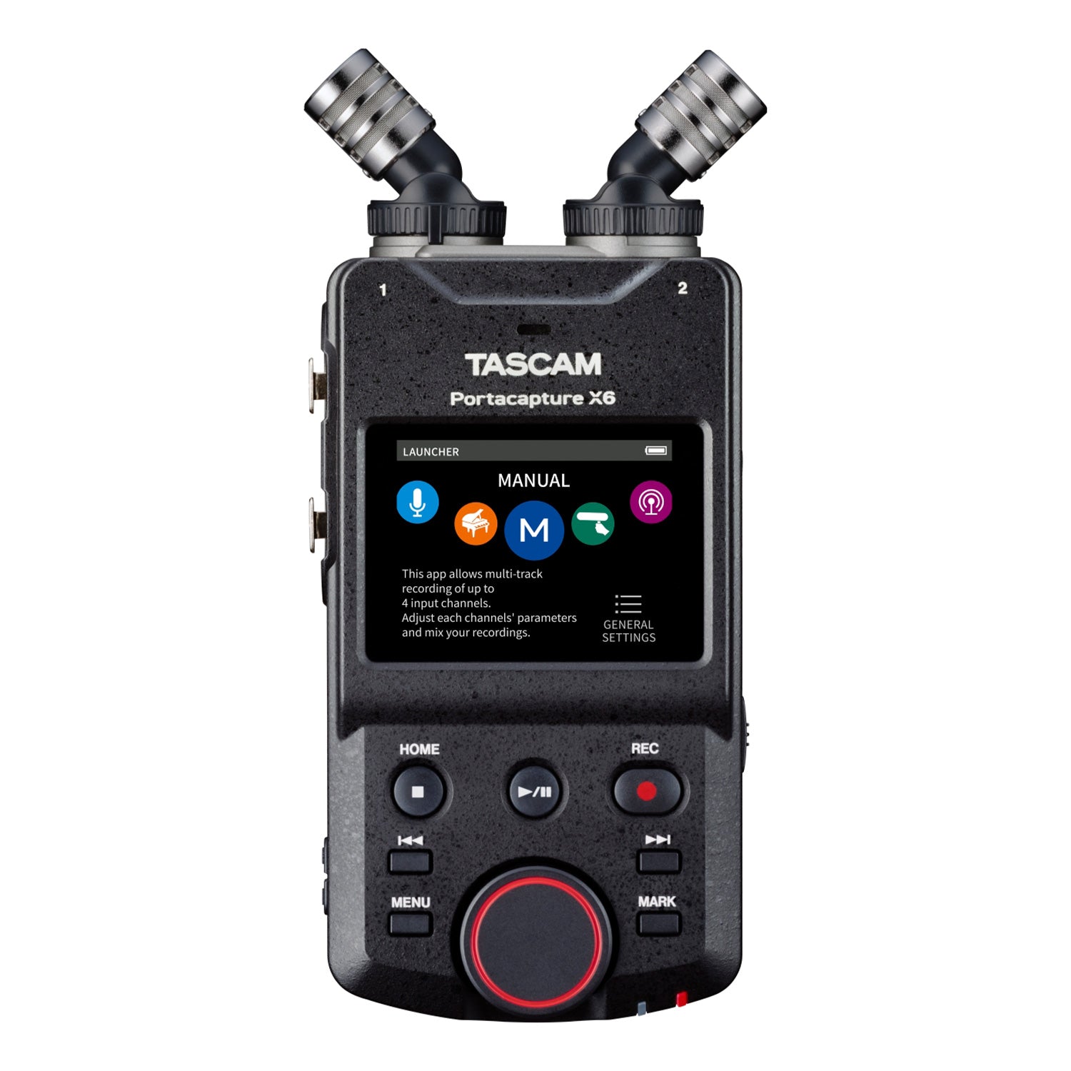 Tascam Portacapture X6 - High-Resolution Handheld Multitrack Recorder