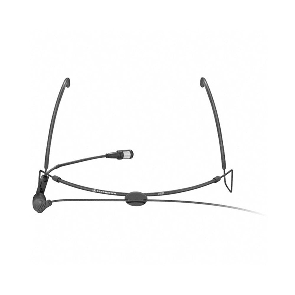 Sennheiser HSP4-EW Headworn Mic Assembly with Cardioid MKE Platinum Variant - Black / EW Connector
