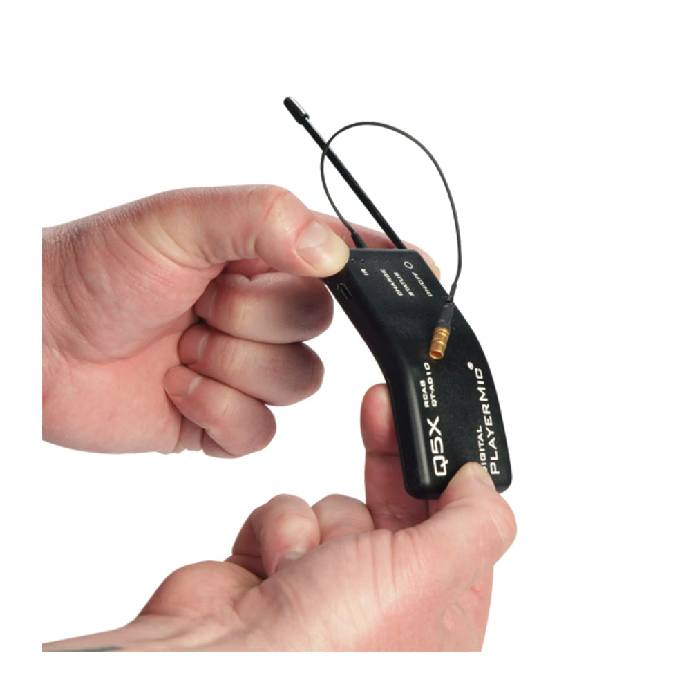 Q5x QT-AD10 PlayerMic - Micro Bodypack Wireless Transmitter for Axient Digital Systems (X55 Band / 941 - 960 MHz)