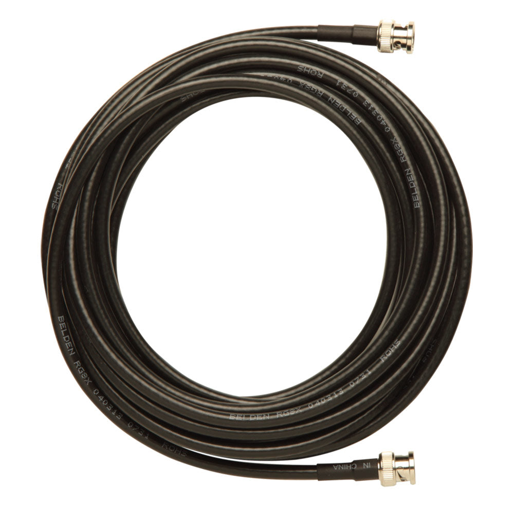 Shure UA825 25 Foot Remote Antenna Extension Cable with BNC Connectors for UA844, UA870WB and UA820L