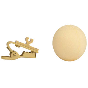 Shure RK304T Tan Foam Windscreens and Tie Clips for Select Shure Lavaliers (Set of 2)