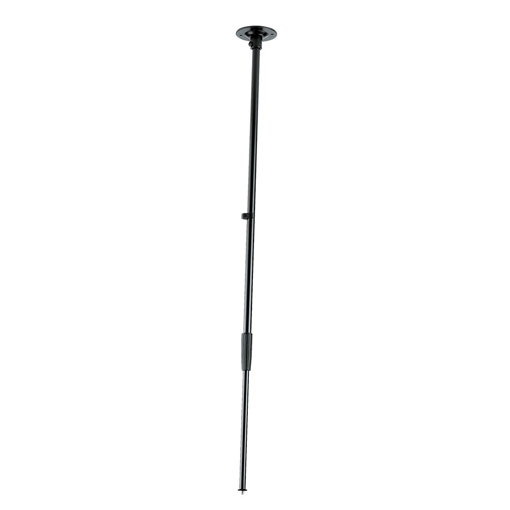 K + M 22160 Ceiling Mount Microphone Stand (Black)