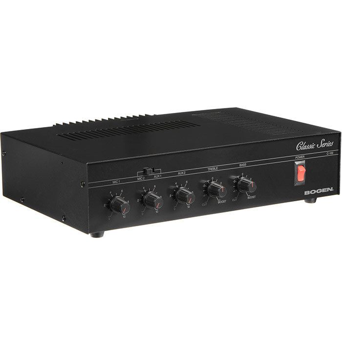 Bogen C100 Classic Series Solid State Public Address 100 watt amplifier