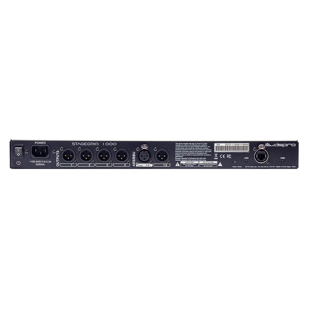 Waves DSPro StageGrid 1000 - Compact I/O Unit for eMotion LV1 Systems