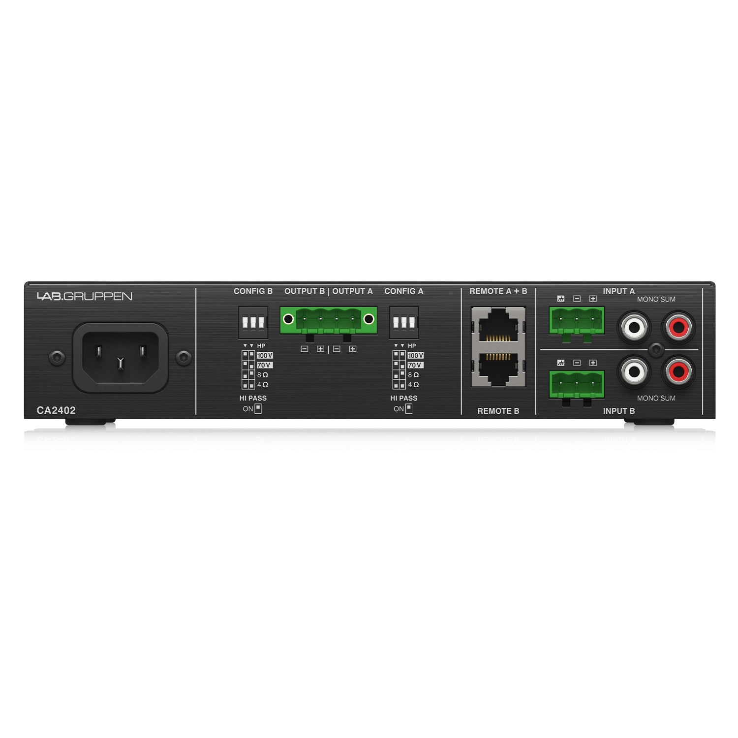 Lab Gruppen CA2402 - 2 x 240 Watt Commercial Power Amplifer