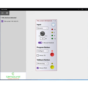 Glensound VITA PLUS - Commentary Unit With Talkback & Dante Interface