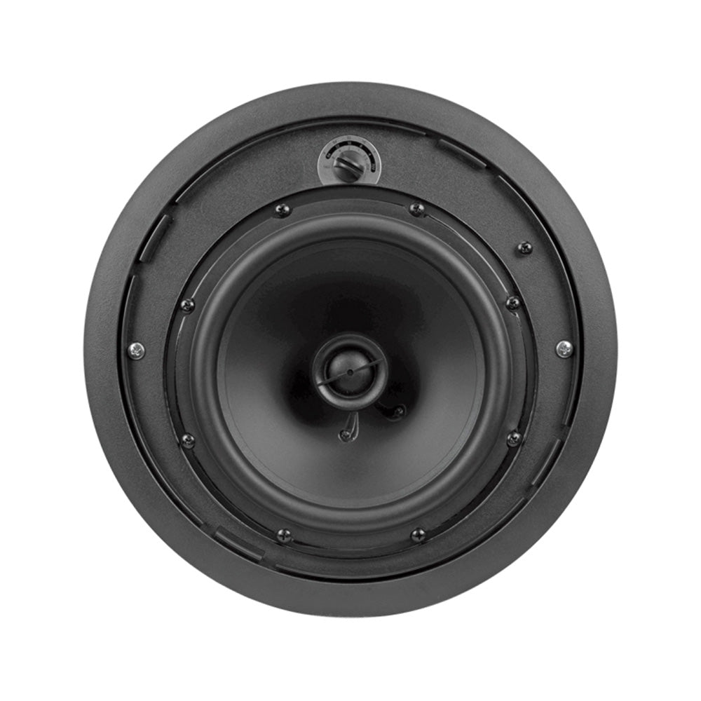 Soundtube CM82-EZ-II-BK -  Two-Way 8-Inch In-Ceiling Loudspeaker (Black)