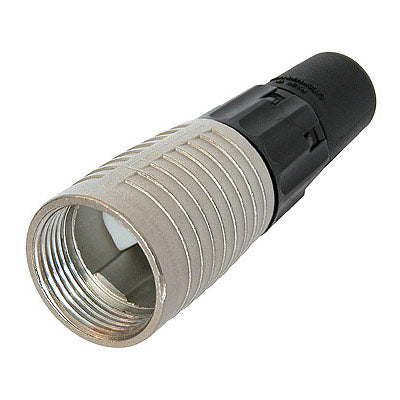 Neutrik CM Module Cable End with Rubber Boot and Chuck