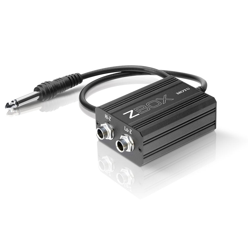 MOTU ZBOX Guitar Pickup Impedance Adaptor