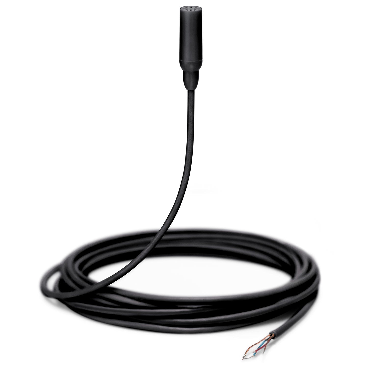 Shure TwinPlex TL48B/O-NC-A Subminiature Lavalier Microphone (Tailored, No Conn, Black)