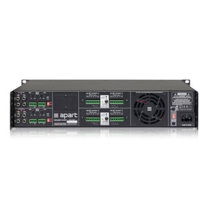 Biamp REVAMP4120T Professional 4-Channel Class-D 100V Power Amplifier