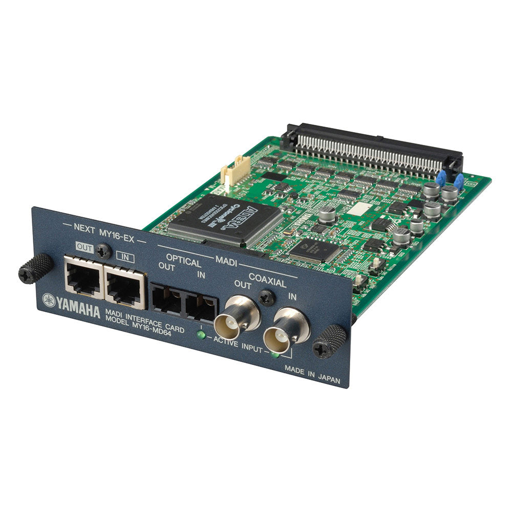 Yamaha MY16-MD64 MADI Digital I/O Card (for Yamaha Digital Mixers)
