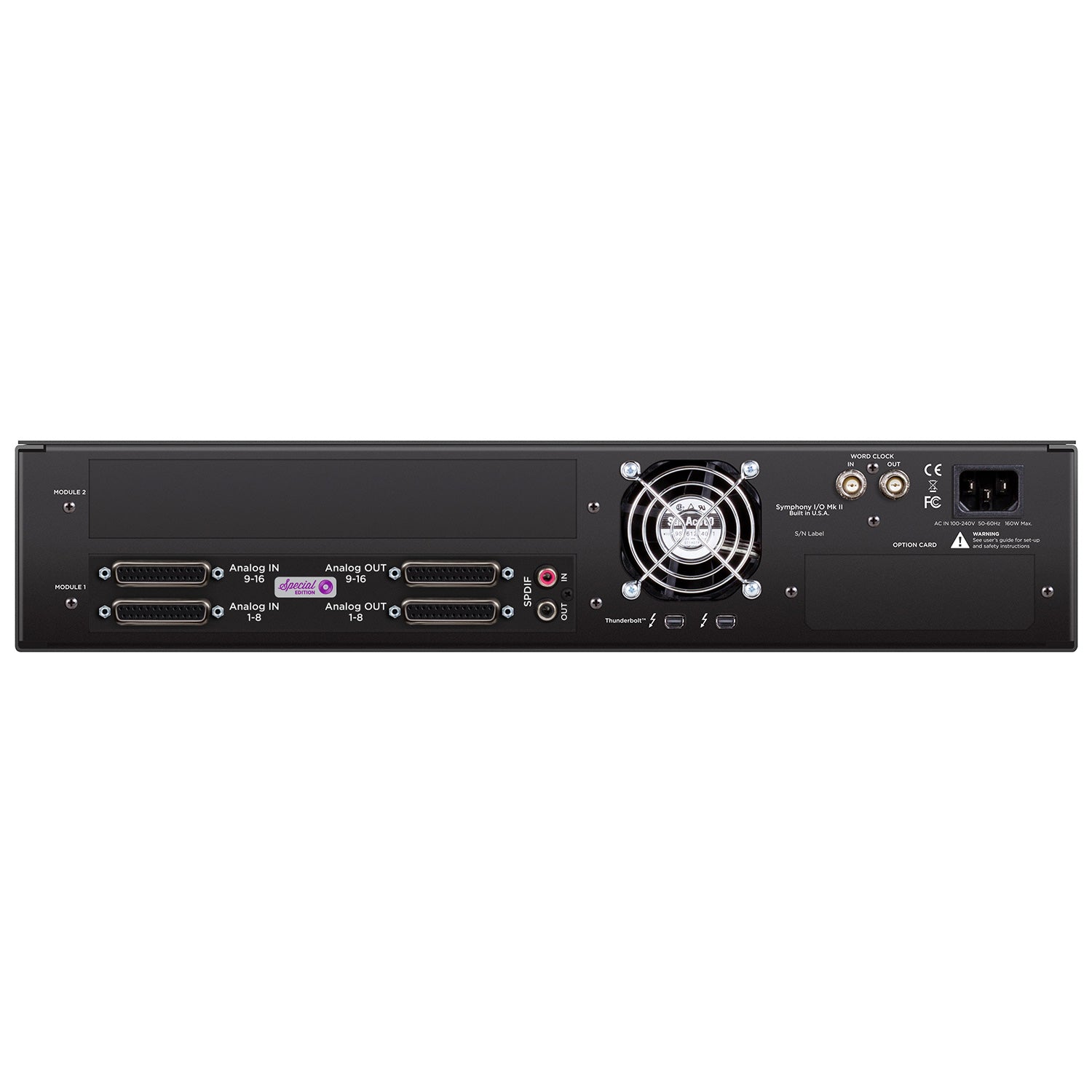 Apogee Symphony I/O MkII SE - Flagship Audio Interface (Thunderbolt / 16x16 Analog)