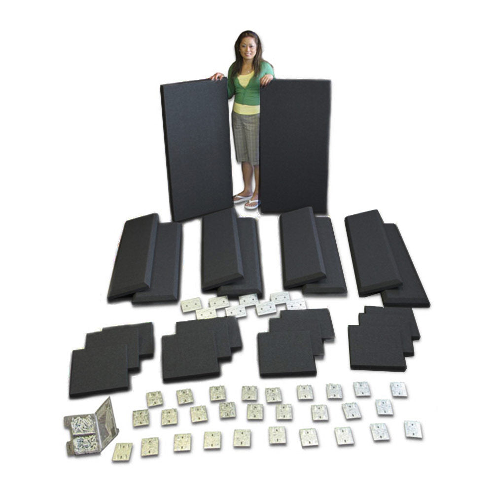 Primacoustic London 12 Room Acoustic Treatment Kit (Black)