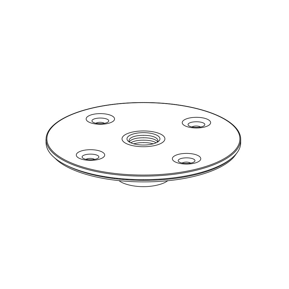 Bose ShowMatch SMS118 Speaker Pole Mount Adapter - M20 Threaded
