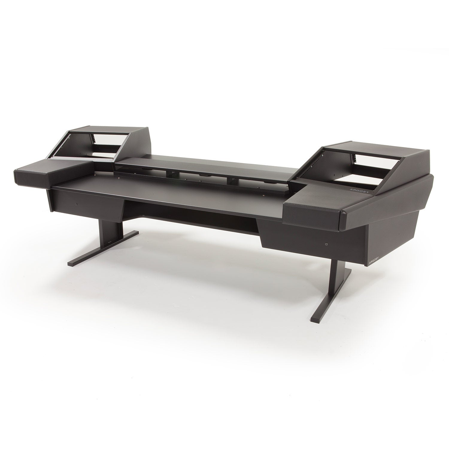 Argosy D15KL-DR803-B-B Dual 15Kl Keyboard Workstation W/803 Rack Modules And Black End Panels