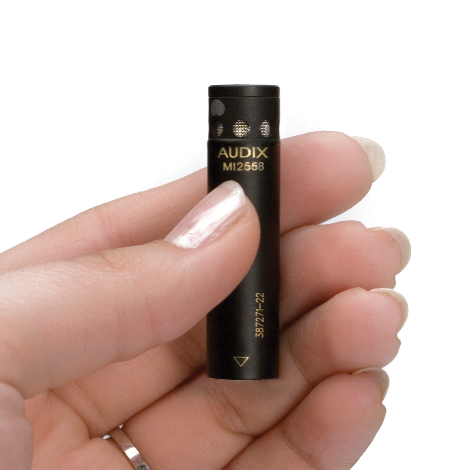 Audix M1255B-HC Mini High Output Hypercardioid Condenser Microphone With RFI Immunity