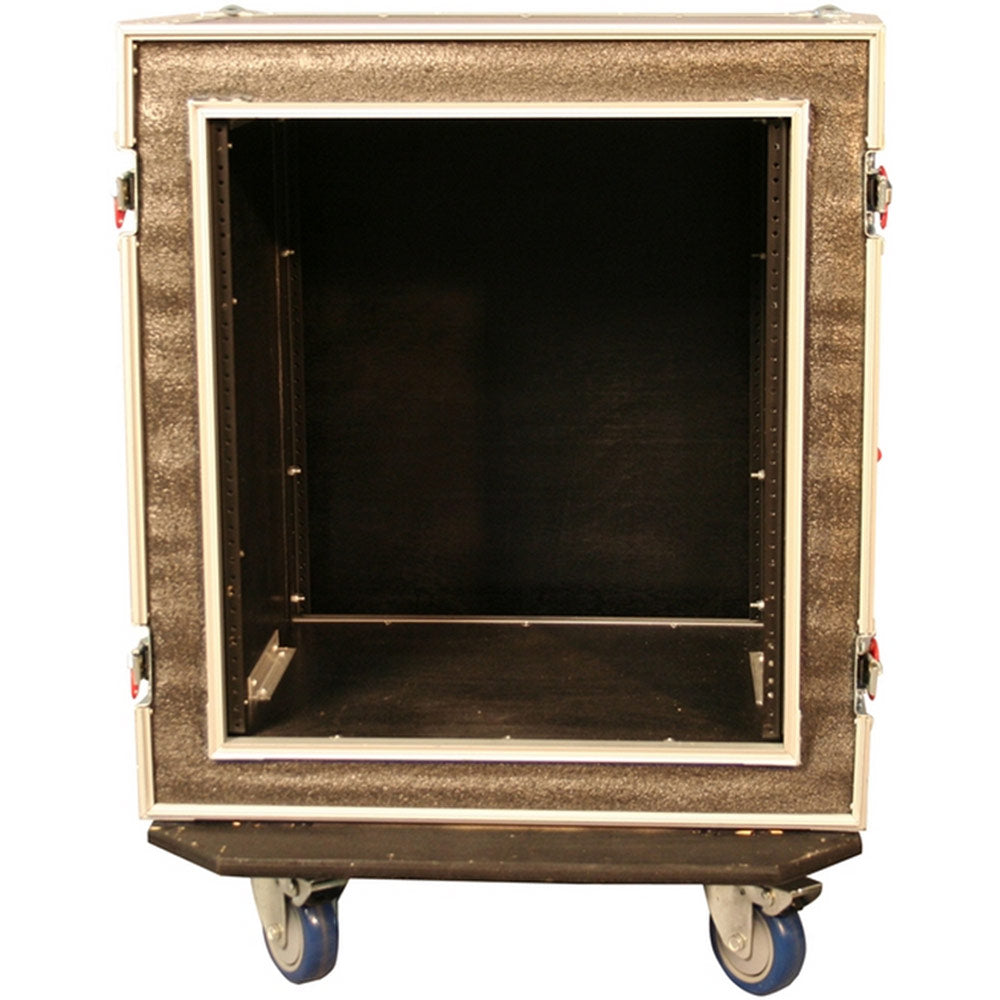 Gator G-TOUR SHK12 CA ATA 12 Space Shock Absorbing Rack Road Case with Casters