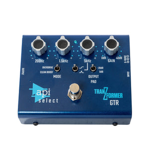 API Select TranZformer GTR - Equalizer / Boost / Overdrive Guitar Pedal