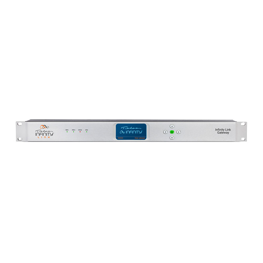 Telos 2001-00528-000 Infinity Link IP Intercom Interface (8-Codec Gateway)